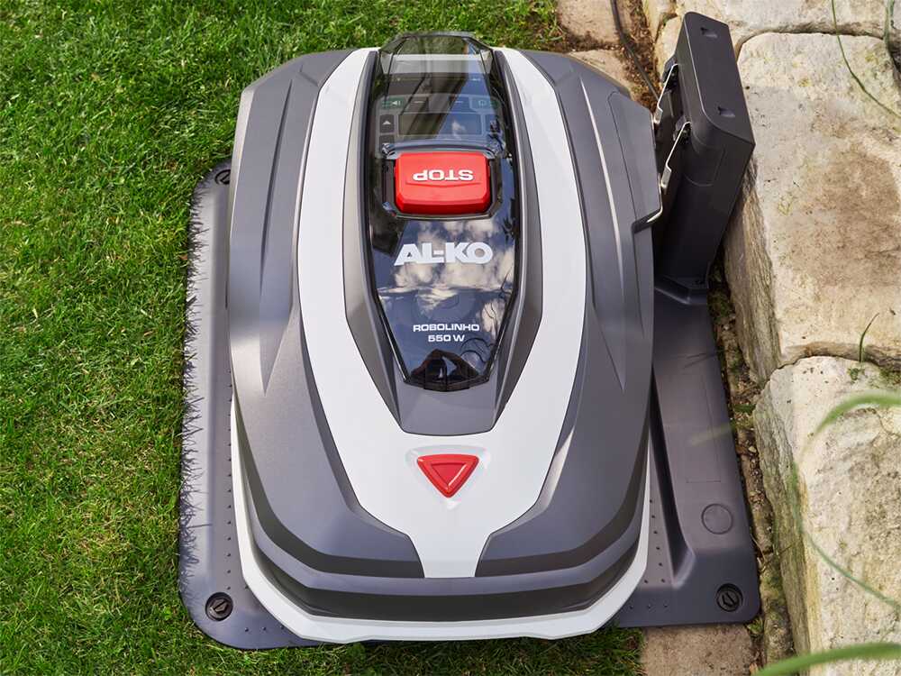 al ko robolinho 550 w comfort robot tondeuse avec câble périmétrique AL-KO Robolinho 550 W Comfort - Robot tondeuse - Avec câble périmétrique