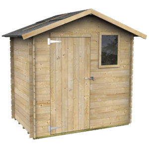 Alce Livia 198x130 - Abri de jardin en bois - Avec fenêtre frontale - 198x130x205 cm