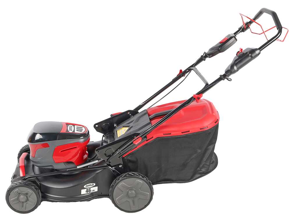 ama freemow 98700 tondeuse à gazon autotractée à batterie 40 v 5 ah Ama Freemow 98700 - Tondeuse à gazon autotractée à batterie - 40 V 5 Ah