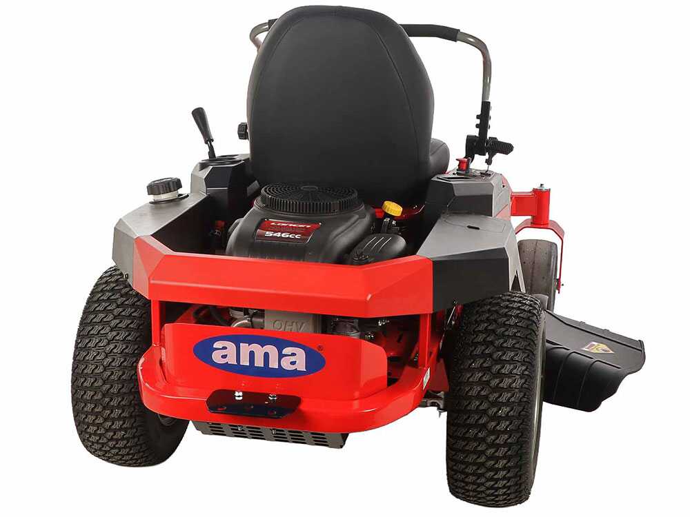 ama z turn ztr107h tracteur autoporté professionnel à rayon de braquage zéro Éjection latérale moteur 546 cm3 Ama Z TURN ZTR107H - Tracteur autoporté professionnel à rayon de braquage zéro - Éjection latérale - Moteur 546 cm3