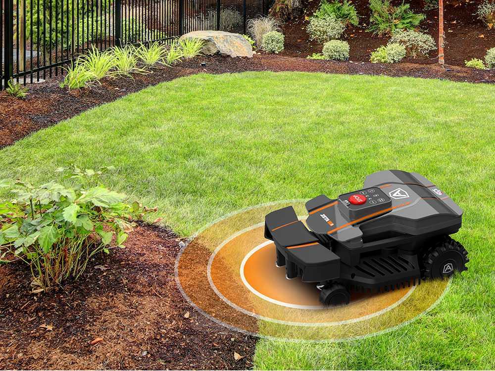 ambrogio zeta r robot tondeuse avec base de chargement smart system sans fil périphérique AMBROGIO ZETA R - Robot Tondeuse - avec base de chargement SMART SYSTEM - Sans fil périphérique