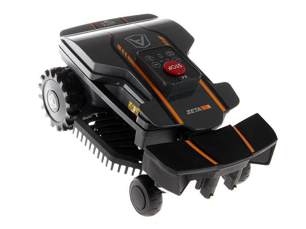 ambrogio zeta r robot tondeuse avec base de chargement smart system sans fil périphérique AMBROGIO ZETA R - Robot Tondeuse - avec base de chargement SMART SYSTEM - Sans fil périphérique