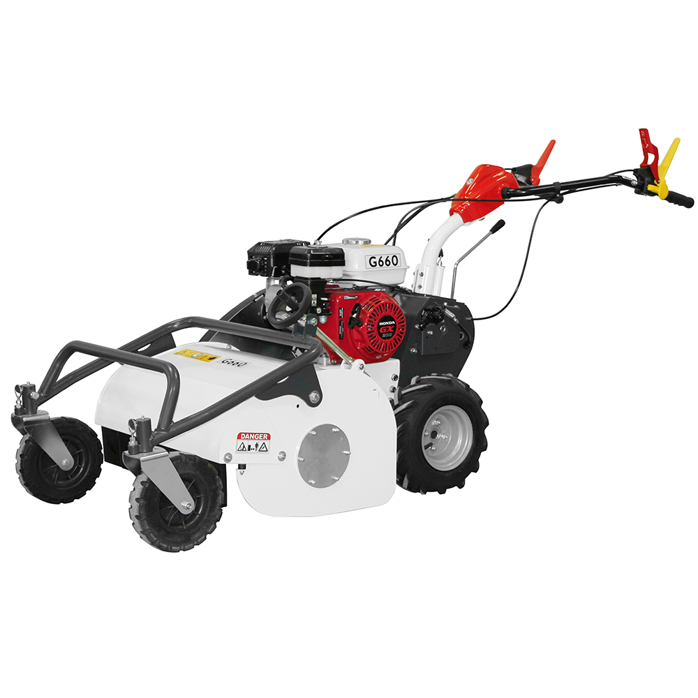 barbieri g760 tondeuse débroussailleuse professionnelle à couteaux honda gx200 Barbieri G760 - Tondeuse débroussailleuse professionnelle à couteaux - Honda GX200