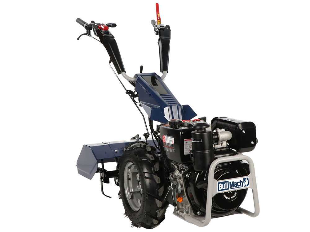 bullmach chimera 400d motoculteur diesel 418cc 9,6 cv BullMach Chimera 400D - Motoculteur Diesel - 418cc - 9,6 CV