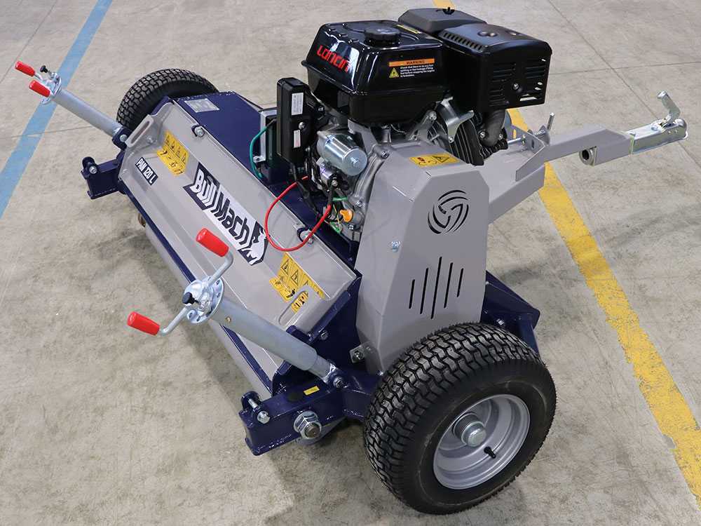 bullmach pan 120 l tondeuse débroussailleuse pour quad loncin g420fd BullMach PAN 120 L - Tondeuse débroussailleuse pour quad - Loncin G420FD