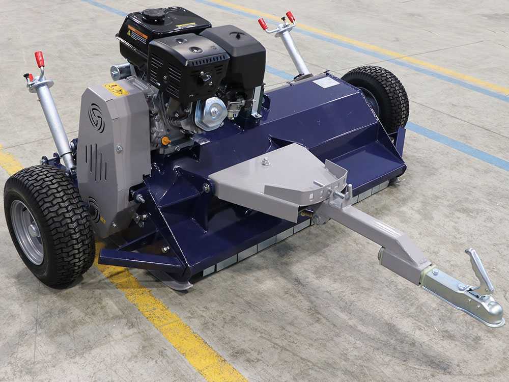 bullmach pan 120 l tondeuse débroussailleuse pour quad loncin g420fd BullMach PAN 120 L - Tondeuse débroussailleuse pour quad - Loncin G420FD