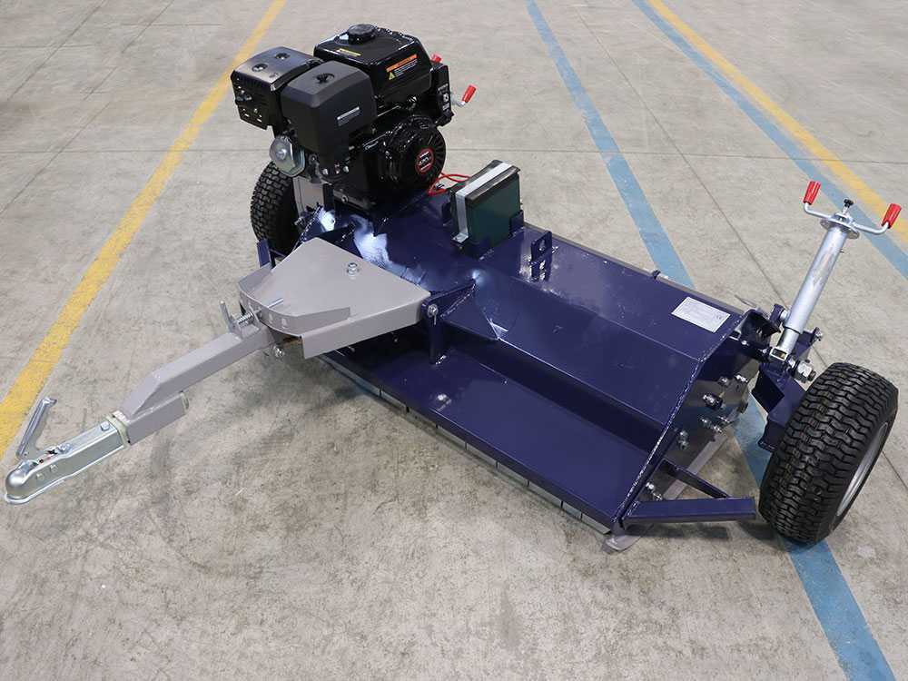 bullmach pan 120 l tondeuse débroussailleuse pour quad loncin g420fd BullMach PAN 120 L - Tondeuse débroussailleuse pour quad - Loncin G420FD