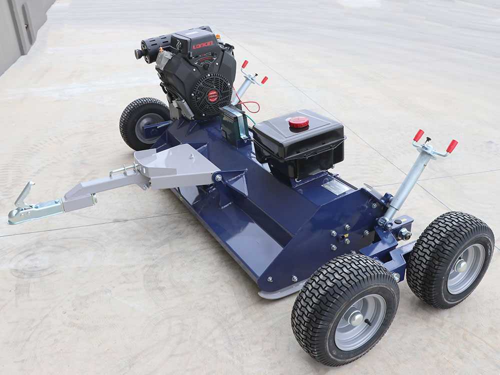 bullmach pan 150 l tondeuse débroussailleuse tractée pour quad loncin lc2v80fd BullMach PAN 150 L - Tondeuse débroussailleuse tractée pour quad - Loncin LC2V80FD