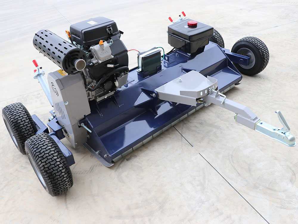 bullmach pan 150 l tondeuse débroussailleuse tractée pour quad loncin lc2v80fd BullMach PAN 150 L - Tondeuse débroussailleuse tractée pour quad - Loncin LC2V80FD