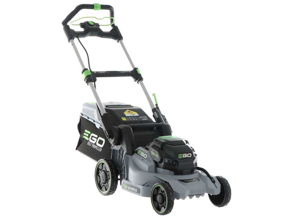 ego tondeuse à batterie ego lm1701e sp 56v 4ah Ø de coupe de 42 cm EGO Tondeuse à batterie EGO LM1701E-SP - 56V 4Ah - Ø de coupe de 42 cm