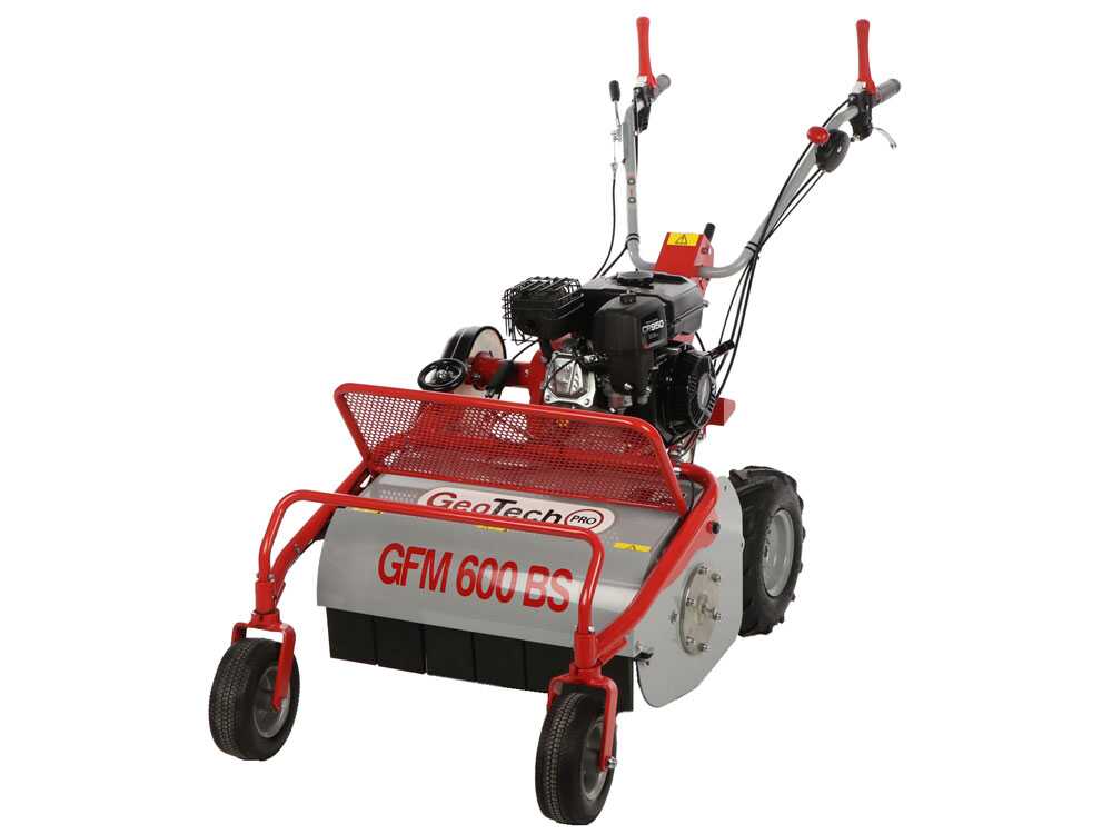 geotech pro gfm 600 tondeuse débroussailleuse à couteaux b&s cr950 GeoTech-Pro GFM 600 - Tondeuse débroussailleuse à couteaux - B&S CR950