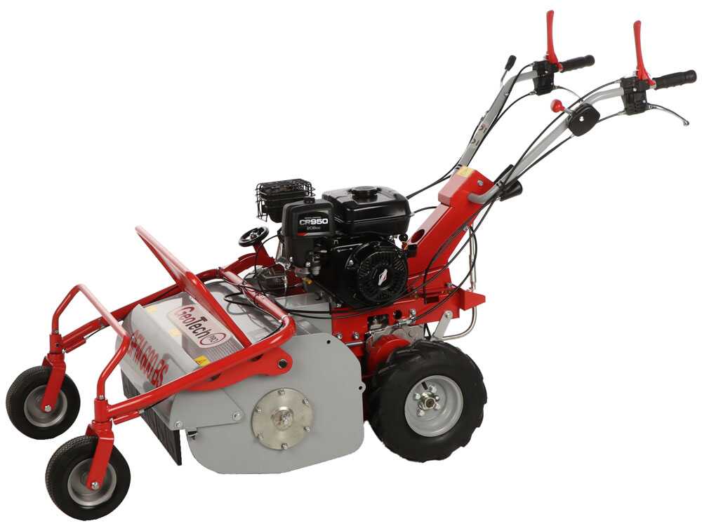 geotech pro gfm 600 tondeuse débroussailleuse à couteaux b&s cr950 GeoTech-Pro GFM 600 - Tondeuse débroussailleuse à couteaux - B&S CR950