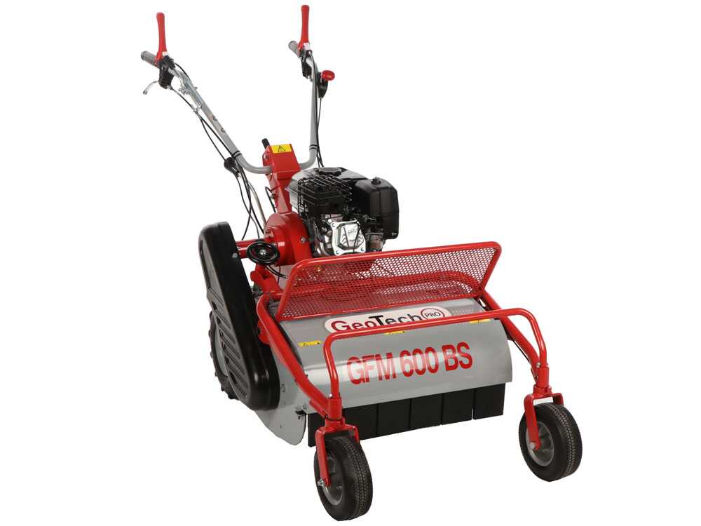 geotech pro gfm 600 tondeuse débroussailleuse à couteaux b&s cr950 GeoTech-Pro GFM 600 - Tondeuse débroussailleuse à couteaux - B&S CR950