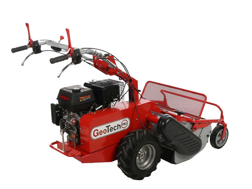 geotech pro gfm 760 l e tondeuse débroussailleuse à couteaux loncin g420fd GeoTech-Pro GFM 760 L-E - Tondeuse débroussailleuse à couteaux - Loncin G420FD