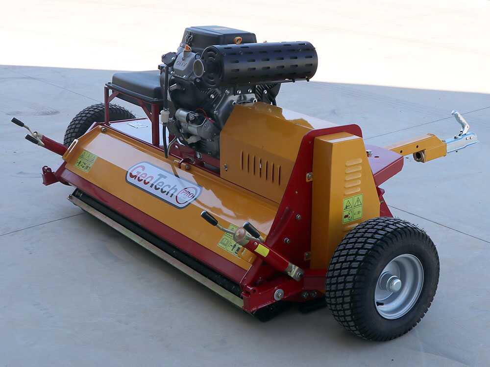geotech pro gtrb145 tondeuse débroussailleuse pour quad loncin lc2v80fd GeoTech Pro GTRB145 - Tondeuse débroussailleuse pour quad - Loncin LC2V80FD