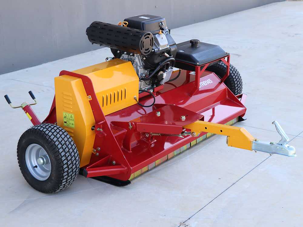 geotech pro gtrb145 tondeuse débroussailleuse pour quad loncin lc2v80fd GeoTech Pro GTRB145 - Tondeuse débroussailleuse pour quad - Loncin LC2V80FD