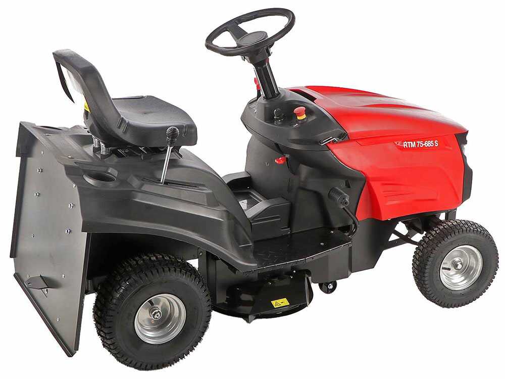 geotech rtm 75 685 s tracteur tondeuse boîte mécanique Éjection latérale GeoTech RTM 75-685 S - Tracteur tondeuse - Boîte mécanique - Éjection latérale