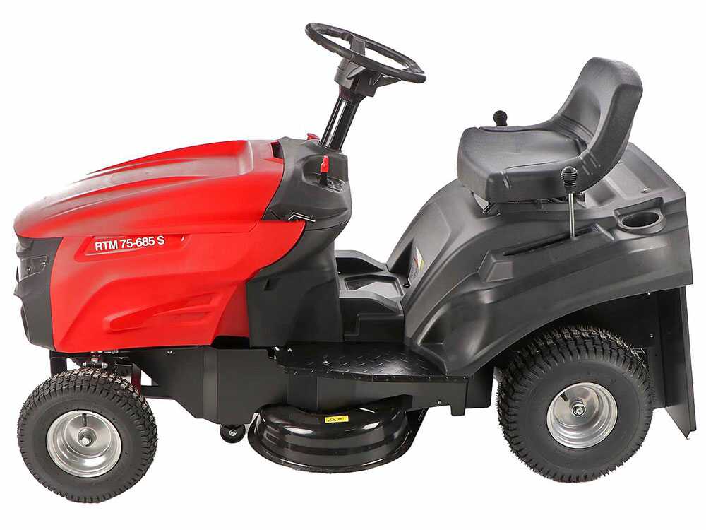 geotech rtm 75 685 s tracteur tondeuse boîte mécanique Éjection latérale GeoTech RTM 75-685 S - Tracteur tondeuse - Boîte mécanique - Éjection latérale