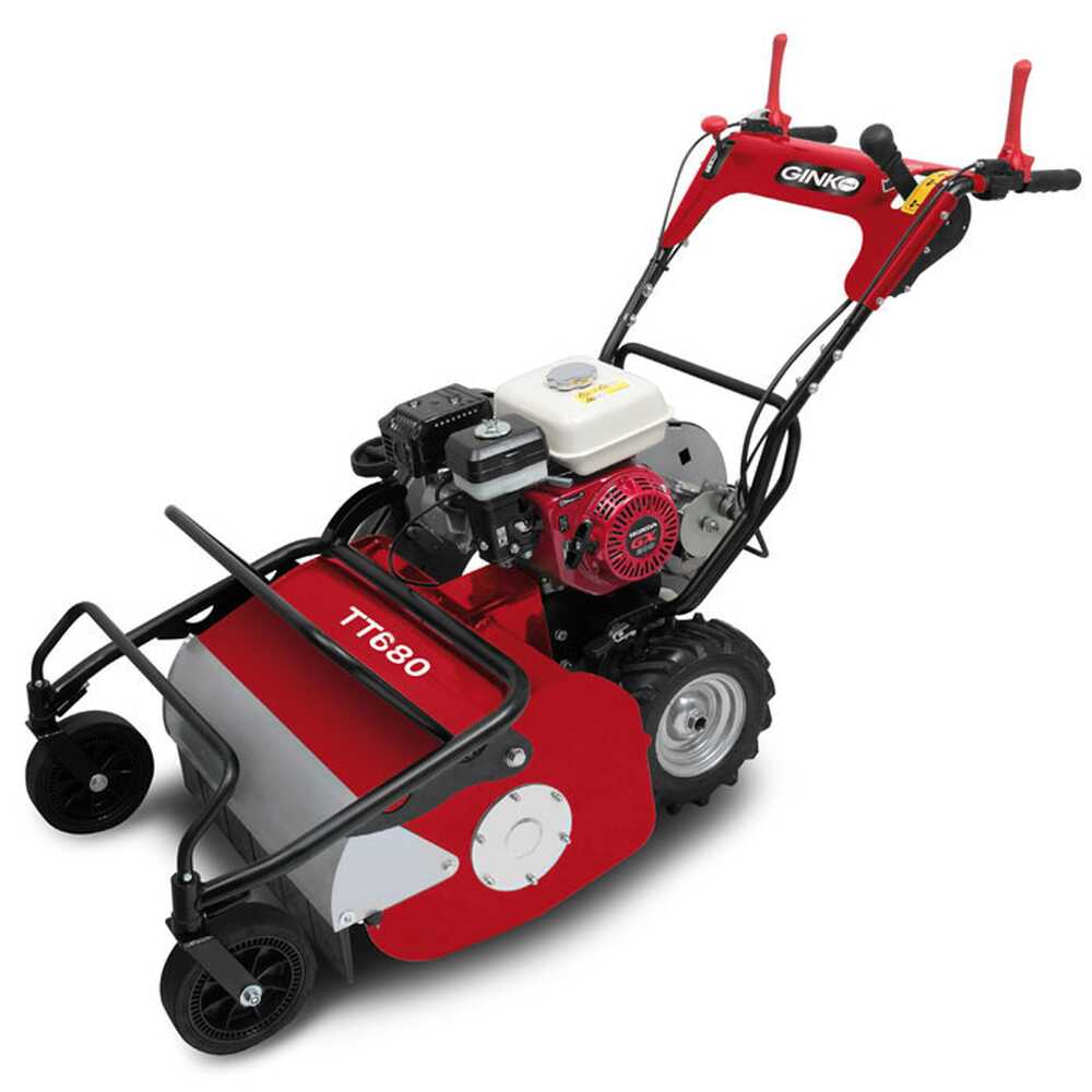 ginko mgm tt 680 tondeuse débroussailleuse à couteaux honda gx200 Ginko-MGM TT 680 - Tondeuse débroussailleuse à couteaux - Honda GX200
