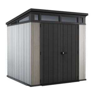 Keter Artisan gris - Abri de jardin - Avec porte double battant - 214x218x226 cm