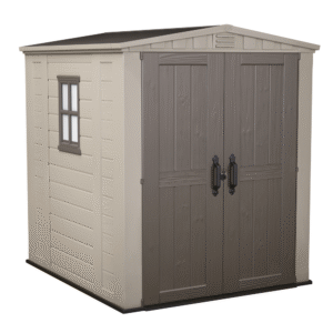 Keter Factor beige - Abri de jardin - Avec fenêtre latérale - 178x195.5x208 cm