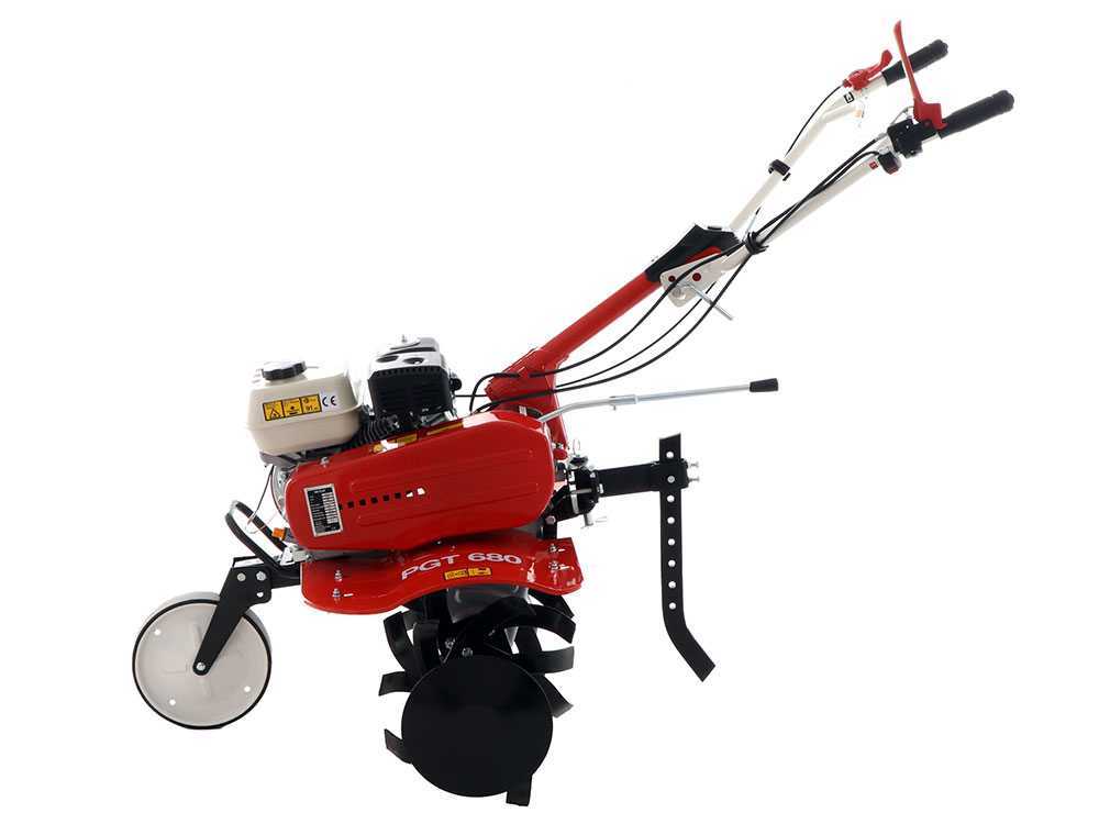 motobineuse geotech pgt680 fraise 85 cm transmission par courroie et chaîne moteur de 208 cc Motobineuse GeoTech PGT680 - fraise 85 cm - transmission par courroie et chaîne - moteur de 208 cc