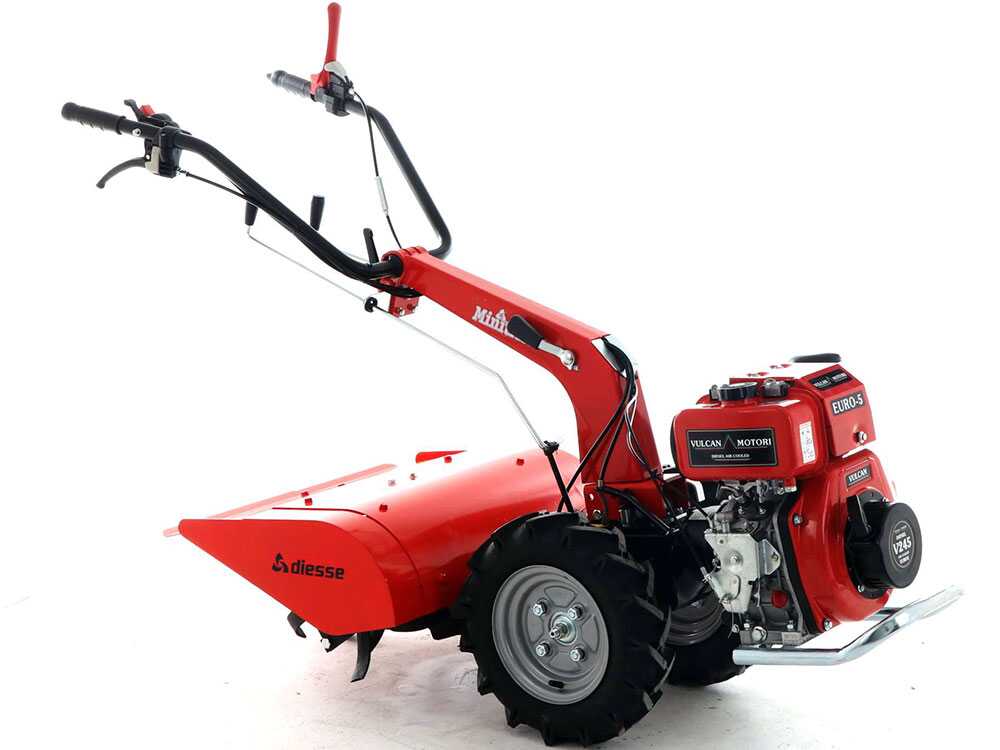 motoculteur diesel medium diesse minitriss moteur vulcan v245 fraise de 64 cm Motoculteur diesel medium Diesse Minitriss - Moteur Vulcan V245 - Fraise de 64 cm