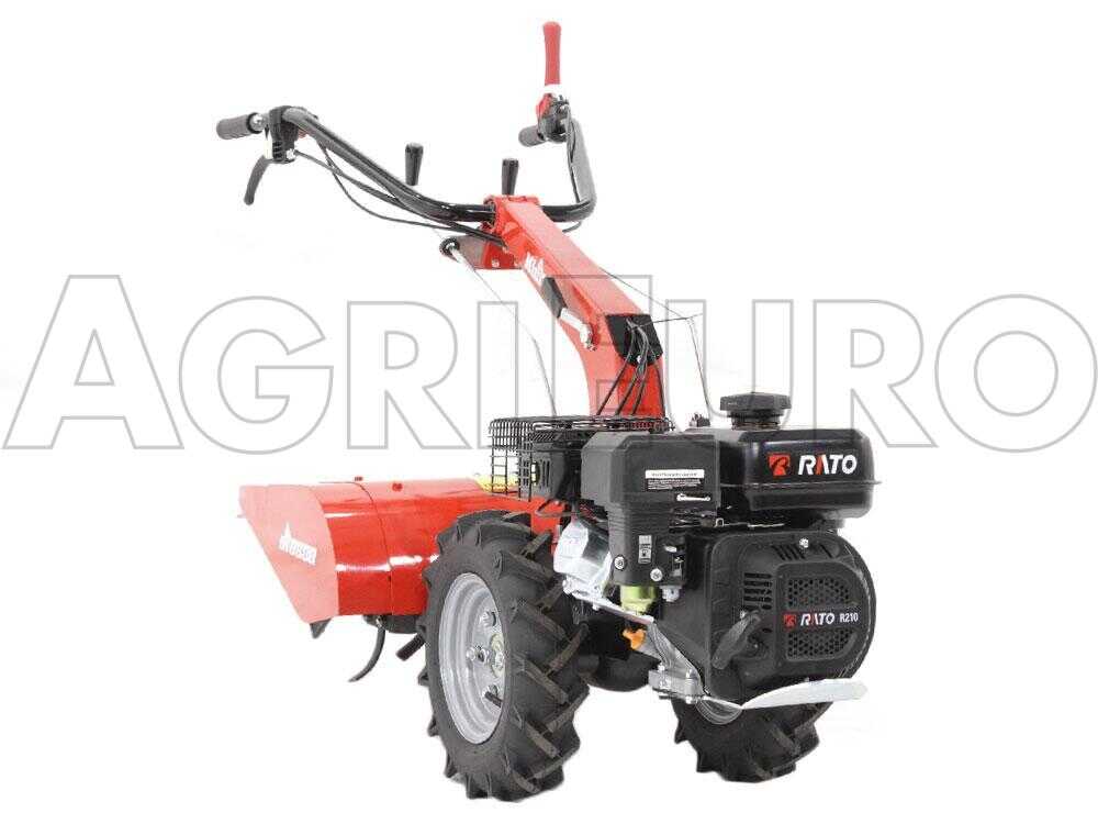 motoculteur diesse minitriss en rato r210 avec moteur rato à essence Motoculteur Diesse Minitriss - EN RATO R210 avec moteur RATO à essence