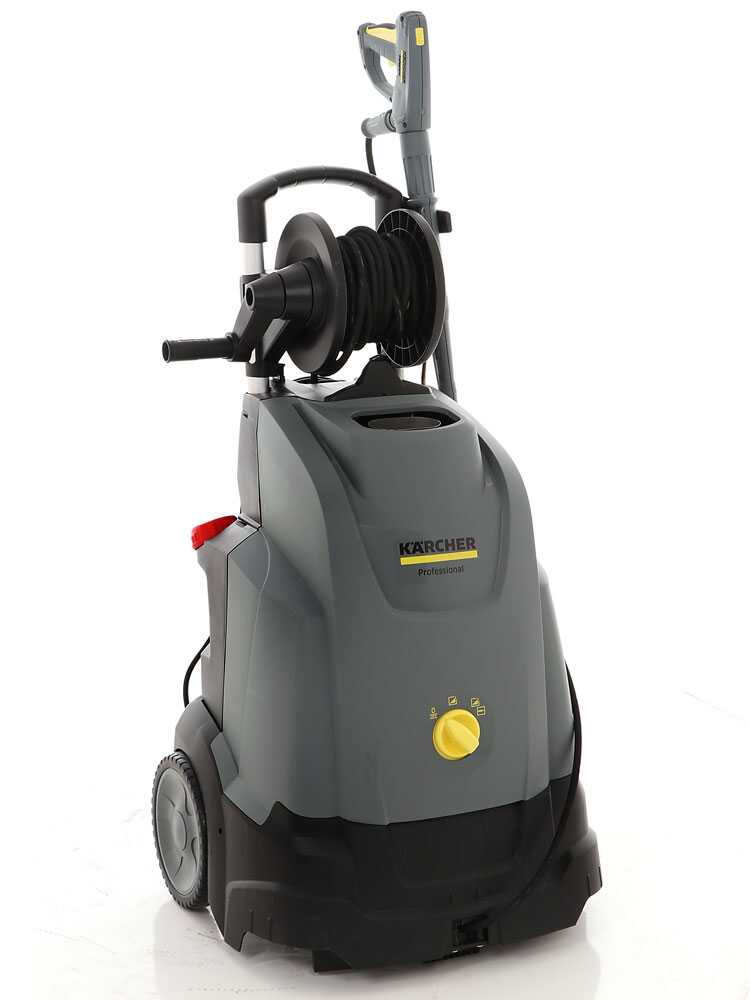 nettoyeur haute pression à eau chaude karcher pro hds 5/15 ux pompe en laiton enrouleur monophasé Nettoyeur haute pression à eau chaude Karcher Pro HDS 5/15 UX - pompe en laiton - enrouleur - monophasé