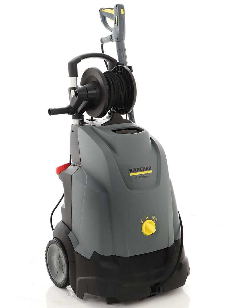 nettoyeur haute pression à eau chaude karcher pro hds 5/15 ux pompe en laiton enrouleur monophasé Nettoyeur haute pression à eau chaude Karcher Pro HDS 5/15 UX - pompe en laiton - enrouleur - monophasé