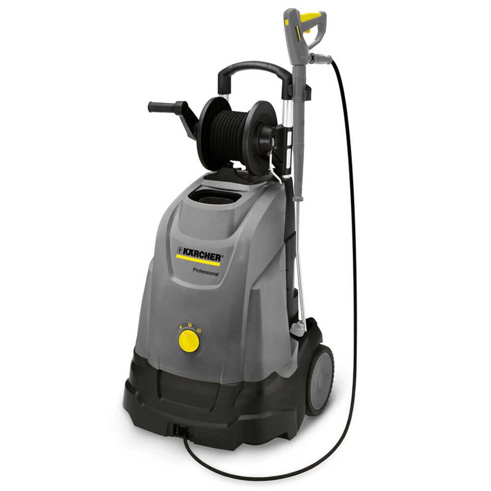 nettoyeur haute pression à eau chaude karcher pro hds 5/15 ux pompe en laiton enrouleur monophasé Nettoyeur haute pression à eau chaude Karcher Pro HDS 5/15 UX - pompe en laiton - enrouleur - monophasé