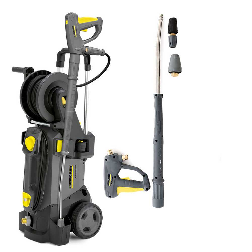 nettoyeur haute pression karcher pro hd 5/15 cx plus électrique à eau froide 200 bars max enrouleur Nettoyeur haute pression Karcher Pro HD 5/15 CX Plus électrique à eau froide - 200 bars max - enrouleur