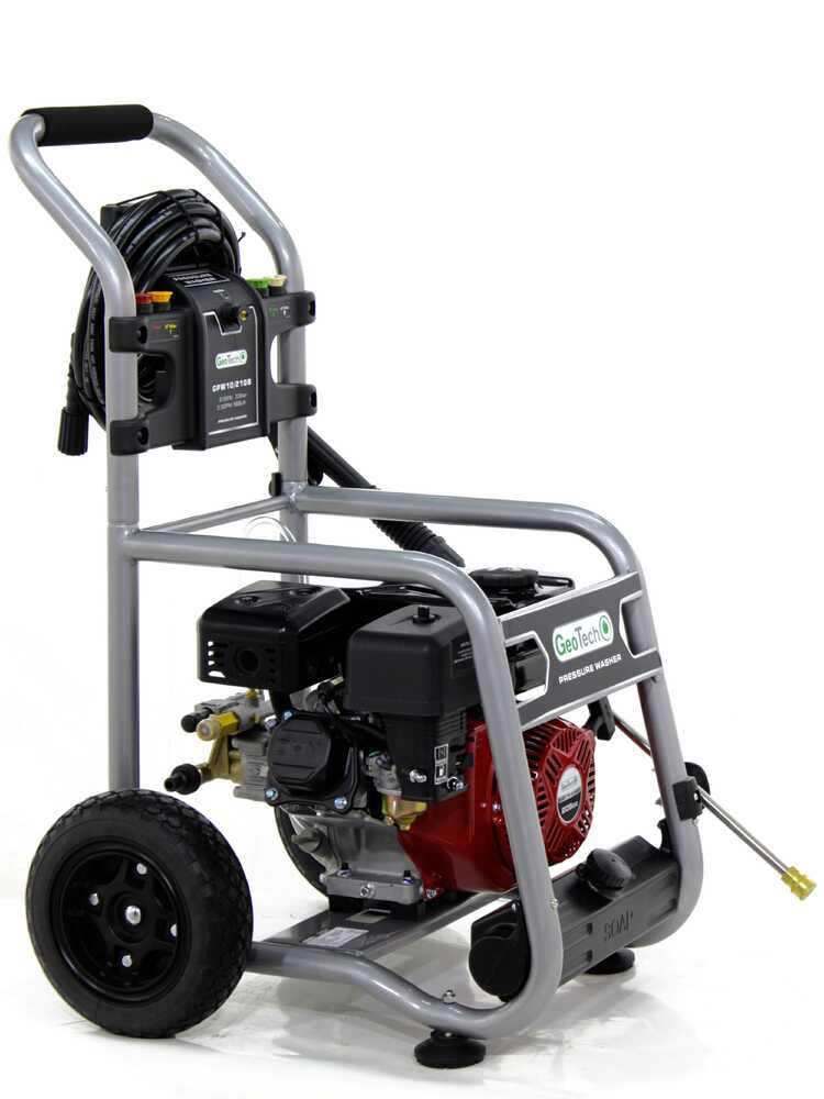 nettoyeur haute pression thermique geotech gpw 10/210 b moteur à essence de 208cc et 7 hp 233 bars Nettoyeur haute pression thermique GeoTech GPW 10/210 B - moteur à essence de 208cc et 7 HP - 233 bars
