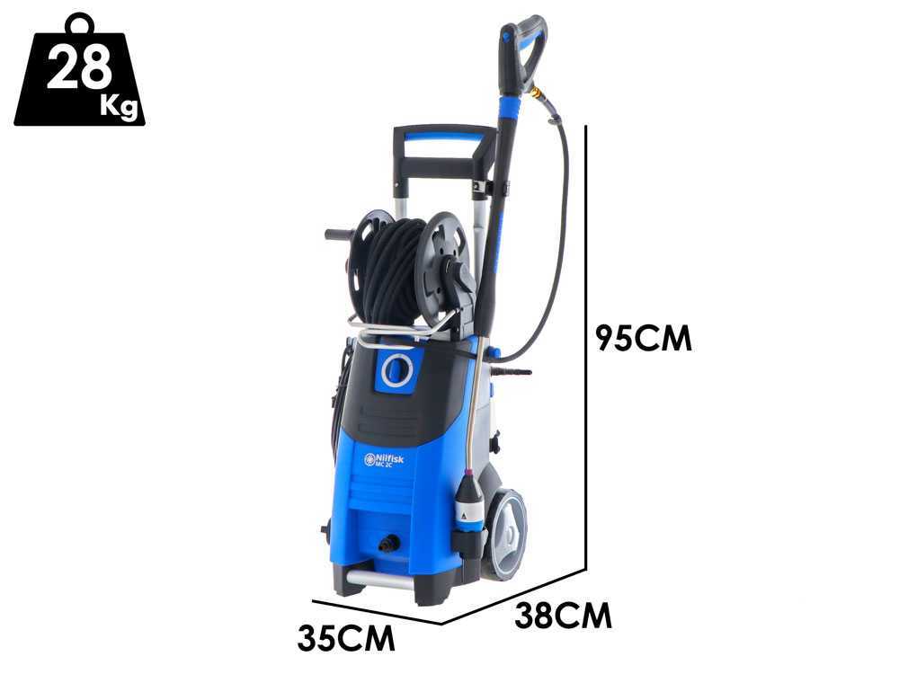 nilfisk mc 2c 140/610xt eu nettoyeur haute pression à eau froide semi professionnel 140 bars 610 l/h Nilfisk MC 2C-140/610XT EU - Nettoyeur haute pression à eau froide semi-professionnel - 140 bars - 610 l/h