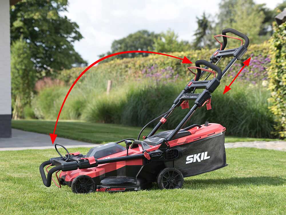 promo skil 0140 ba tondeuse à gazon à batterie 2x20v/4ah coupe 43 cm PROMO - Skil 0140 BA - Tondeuse à gazon à batterie - 2x20V/4ah - Coupe 43 cm