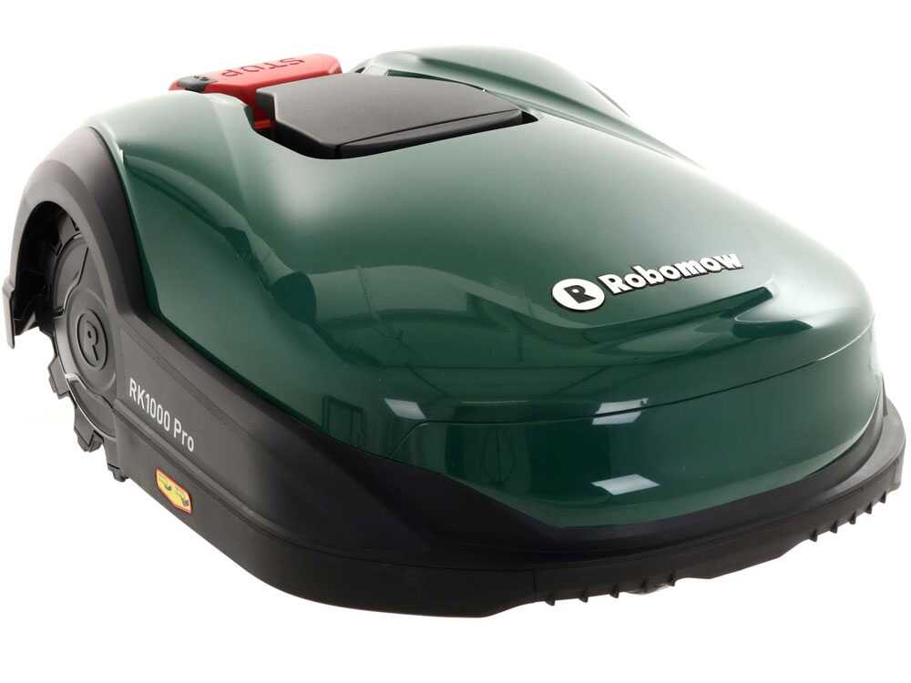 robomow rk 1000 pro robot tondeuse avec batterie au lithium Robomow RK 1000 PRO - Robot tondeuse - Avec batterie au lithium