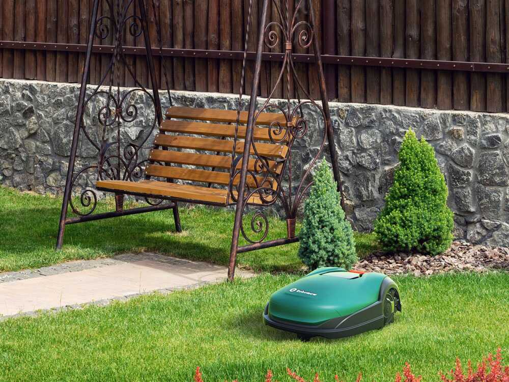 robomow rk 1000 robot tondeuse avec périmètre avec batterie au lithium Robomow RK 1000 - Robot tondeuse avec périmètre - Avec batterie au lithium