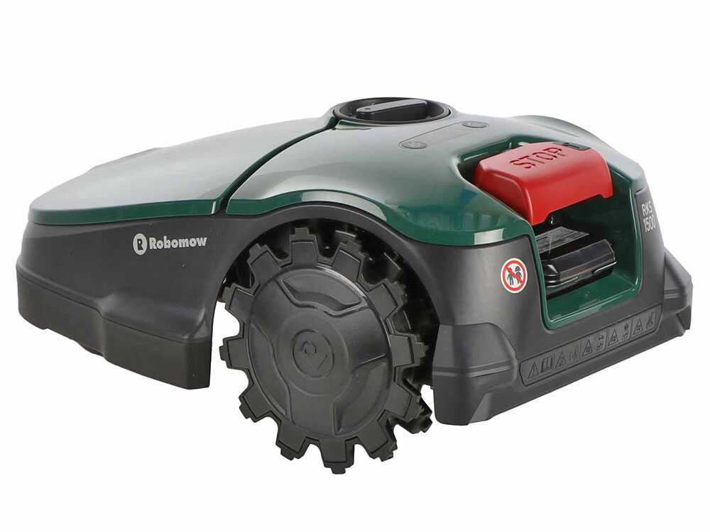 robomow rks 1500 robot tondeuse avec périmètre avec batterie au lithium 18,5v 4,9ah Robomow RKS 1500 - Robot tondeuse avec périmètre - Avec batterie au lithium 18,5V 4,9Ah