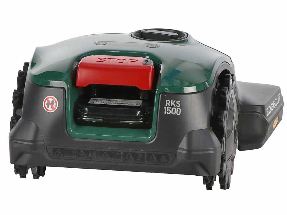 robomow rks 1500 robot tondeuse avec périmètre avec batterie au lithium 18,5v 4,9ah Robomow RKS 1500 - Robot tondeuse avec périmètre - Avec batterie au lithium 18,5V 4,9Ah