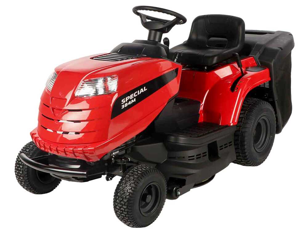 special 384 m tracteur tondeuse bac de ramassage boîte à vitesse mécanique Special 384 M - Tracteur tondeuse - Bac de ramassage - Boîte à vitesse mécanique