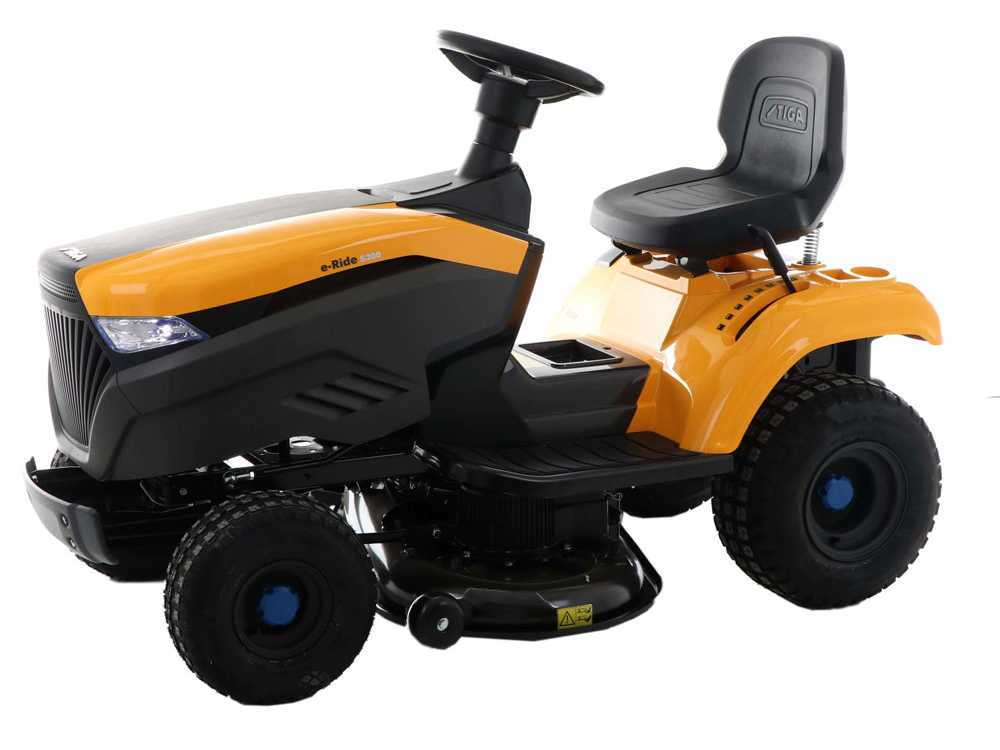 tondeuse autoportée à batterie stiga e ride s300 moteur électrique à batterie 48v/30ah Tondeuse autoportée à batterie Stiga e-Ride S300 - Moteur électrique à batterie 48V/30Ah