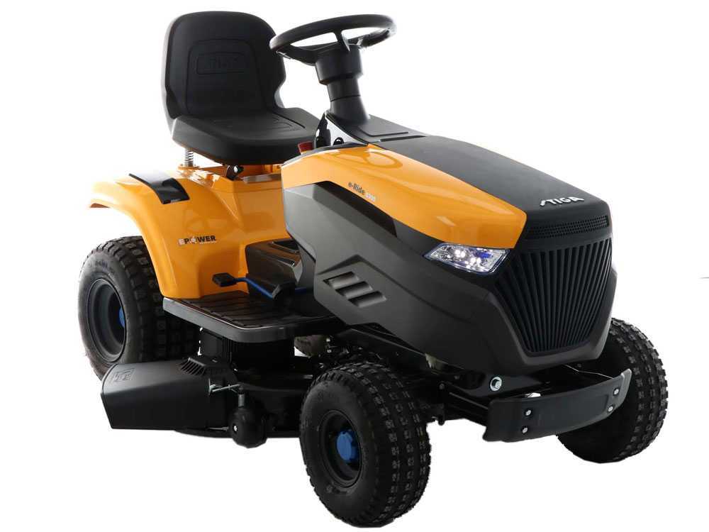 tondeuse autoportée à batterie stiga e ride s300 moteur électrique à batterie 48v/30ah Tondeuse autoportée à batterie Stiga e-Ride S300 - Moteur électrique à batterie 48V/30Ah