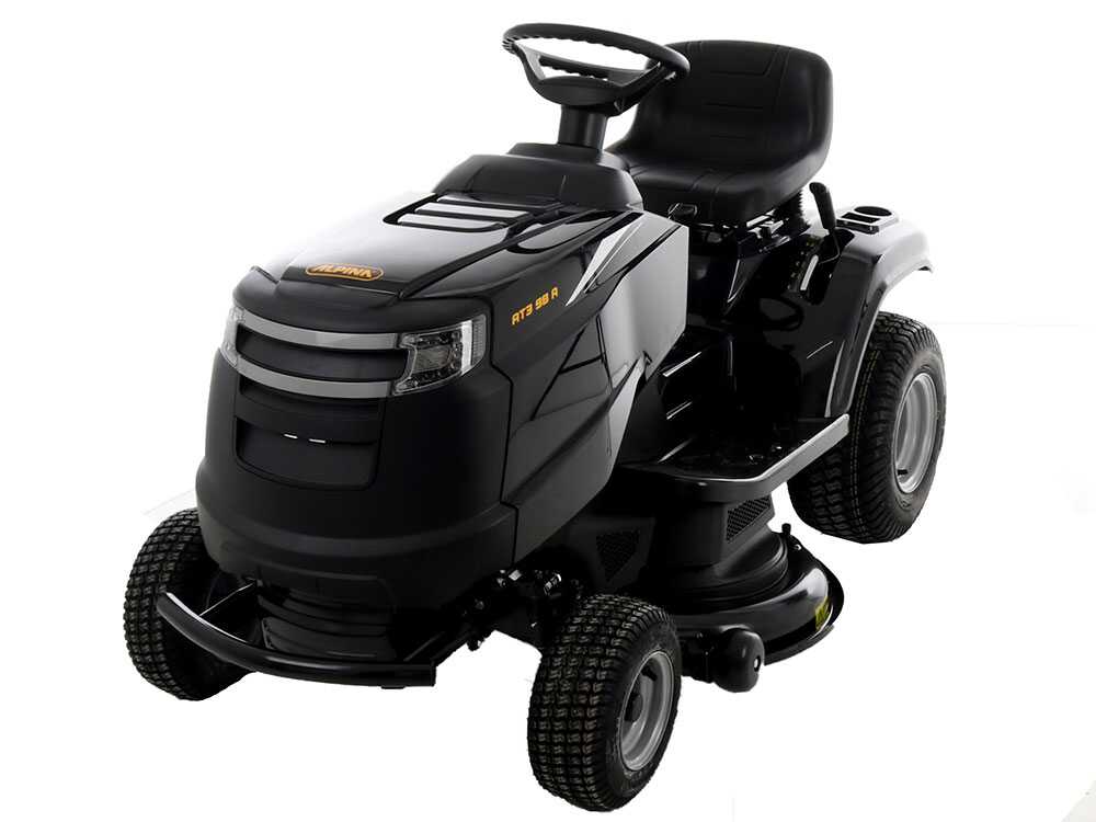 tondeuse autoportée alpina at3 98 a éjection latérale moteur alpina st 350 de 352cc Tondeuse autoportée Alpina AT3 98 A - éjection latérale - moteur Alpina ST 350 de 352cc