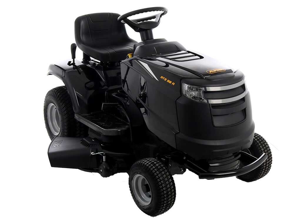 tondeuse autoportée alpina at3 98 a éjection latérale moteur alpina st 350 de 352cc Tondeuse autoportée Alpina AT3 98 A - éjection latérale - moteur Alpina ST 350 de 352cc