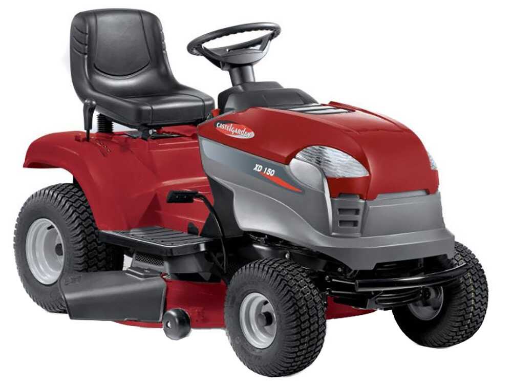 tondeuse autoportée castelgarden xd 150 avec éjection latérale et plateau de coupe de 98 cm Tondeuse autoportée Castelgarden XD 150 avec éjection latérale et plateau de coupe de 98 cm