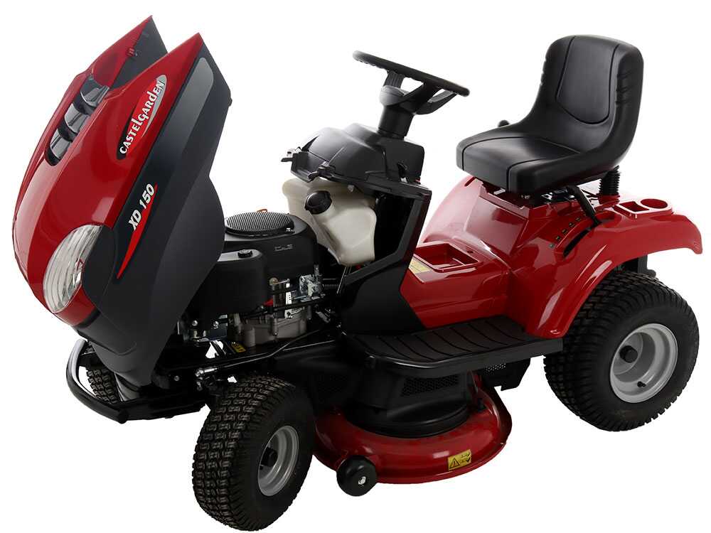tondeuse autoportée castelgarden xd 150 avec éjection latérale et plateau de coupe de 98 cm Tondeuse autoportée Castelgarden XD 150 avec éjection latérale et plateau de coupe de 98 cm