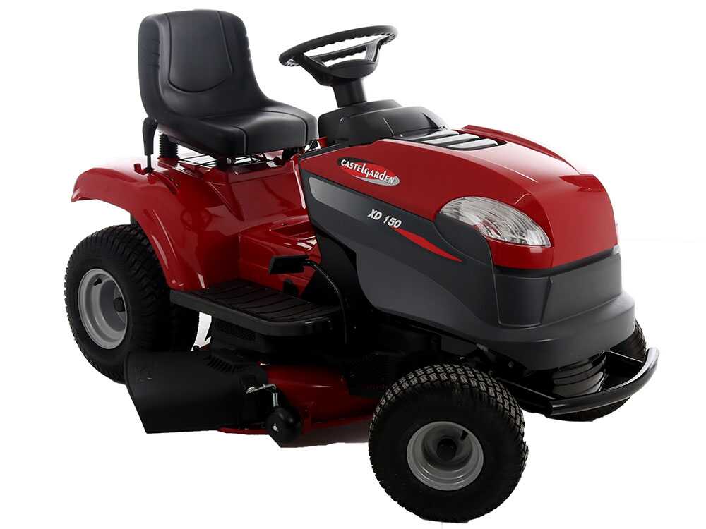 tondeuse autoportée castelgarden xd 150 avec éjection latérale et plateau de coupe de 98 cm Tondeuse autoportée Castelgarden XD 150 avec éjection latérale et plateau de coupe de 98 cm