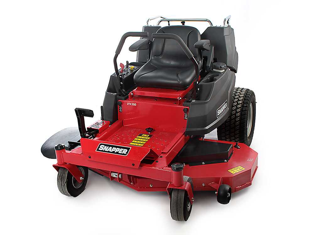 tondeuse autoportée professionnelle à rayon de braquage zéro snapper ztx350 éjection latérale Tondeuse autoportée professionnelle à rayon de braquage zéro Snapper ZTX350 - éjection latérale