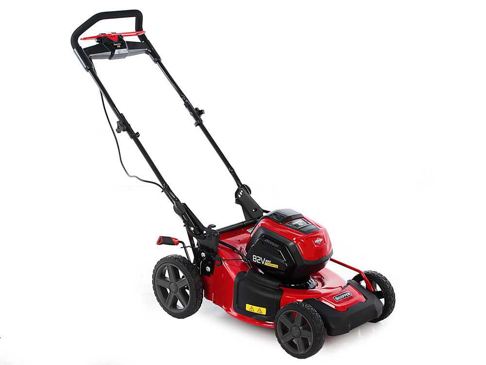 tondeuse électrique à batterie snapper sxd19pwm82k, 46cm tondeuse manuelle 4 en 1 Tondeuse électrique à batterie Snapper SXD19PWM82K, 46cm - tondeuse manuelle 4 en 1