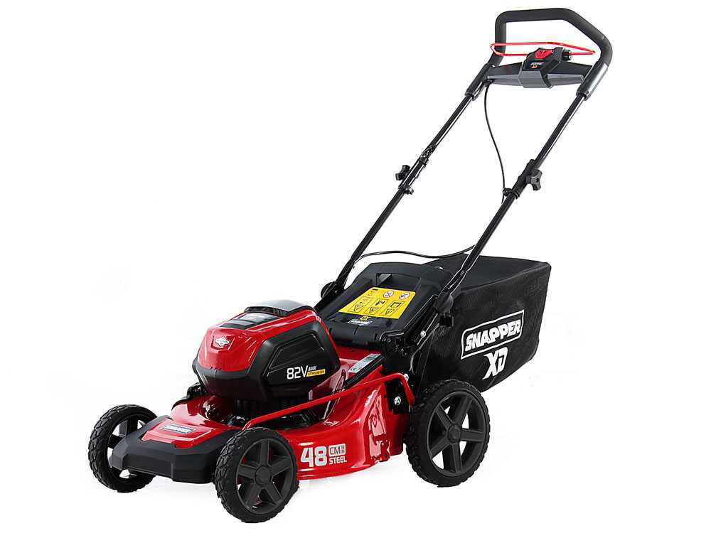 tondeuse électrique à batterie snapper sxd19pwm82k, 46cm tondeuse manuelle 4 en 1 Tondeuse électrique à batterie Snapper SXD19PWM82K, 46cm - tondeuse manuelle 4 en 1